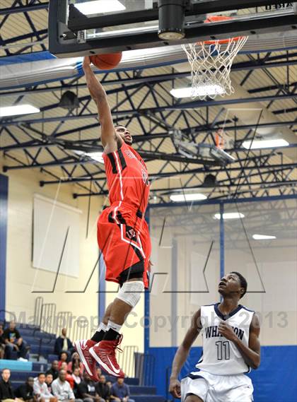Thumbnail 1 in Wharton vs. Lake Highland Prep (Berkely Basketball Invitational) photogallery.