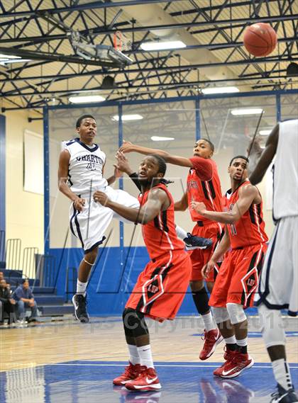 Thumbnail 1 in Wharton vs. Lake Highland Prep (Berkely Basketball Invitational) photogallery.