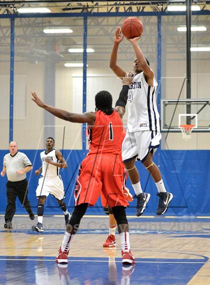 Thumbnail 1 in Wharton vs. Lake Highland Prep (Berkely Basketball Invitational) photogallery.
