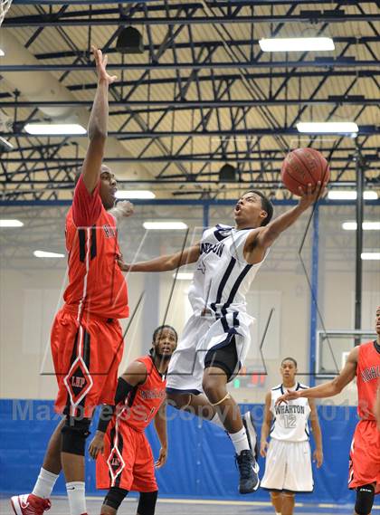 Thumbnail 1 in Wharton vs. Lake Highland Prep (Berkely Basketball Invitational) photogallery.
