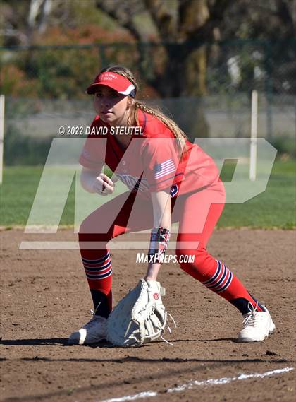 Thumbnail 3 in Las Plumas vs. Nevada Union (Pleasant Valley Tournament) photogallery.