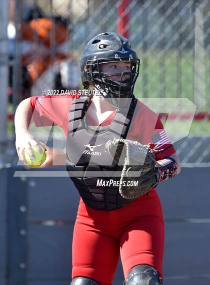 Thumbnail 2 in Las Plumas vs. Nevada Union (Pleasant Valley Tournament) photogallery.