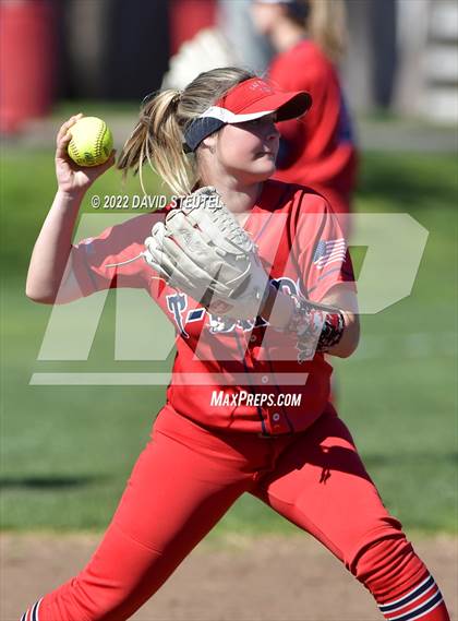 Thumbnail 2 in Las Plumas vs. Nevada Union (Pleasant Valley Tournament) photogallery.
