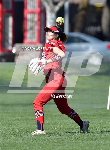 Thumbnail 2 in Las Plumas vs. Nevada Union (Pleasant Valley Tournament) photogallery.