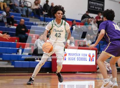 Thumbnail 2 in ThunderRidge vs. Notre Dame Prep photogallery.