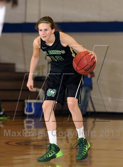 Thumbnail 1 in St. Mary's vs. McClatchy (Christian Brothers Holiday Classic) photogallery.