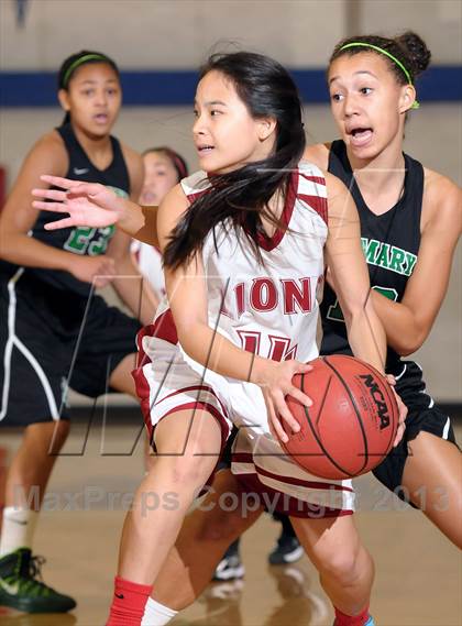 Thumbnail 1 in St. Mary's vs. McClatchy (Christian Brothers Holiday Classic) photogallery.