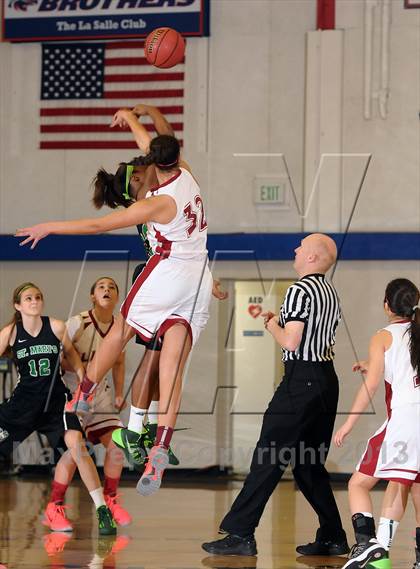 Thumbnail 1 in St. Mary's vs. McClatchy (Christian Brothers Holiday Classic) photogallery.