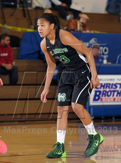 Thumbnail 3 in St. Mary's vs. McClatchy (Christian Brothers Holiday Classic) photogallery.