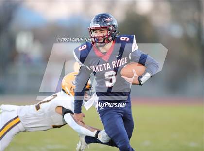 Thumbnail 2 in Thomas Jefferson @ Dakota Ridge (CHSAA 4A Round 2) photogallery.