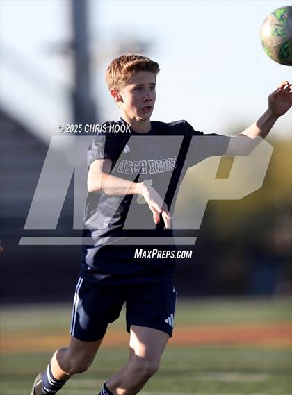 Thumbnail 3 in Ironwood Ridge vs Pusch Ridge Christian Academy (Brandon Bean Soccer Tournament) photogallery.