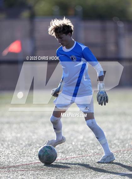Thumbnail 3 in Ironwood Ridge vs Pusch Ridge Christian Academy (Brandon Bean Soccer Tournament) photogallery.