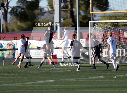 Thumbnail 3 in Ironwood Ridge vs Pusch Ridge Christian Academy (Brandon Bean Soccer Tournament) photogallery.