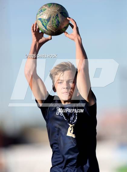 Thumbnail 2 in Ironwood Ridge vs Pusch Ridge Christian Academy (Brandon Bean Soccer Tournament) photogallery.
