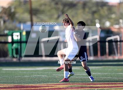 Thumbnail 1 in Ironwood Ridge vs Pusch Ridge Christian Academy (Brandon Bean Soccer Tournament) photogallery.