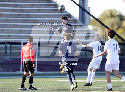 Thumbnail 2 in Ironwood Ridge vs Pusch Ridge Christian Academy (Brandon Bean Soccer Tournament) photogallery.