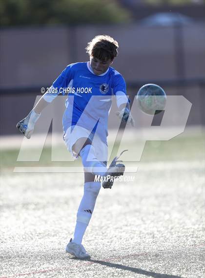 Thumbnail 3 in Ironwood Ridge vs Pusch Ridge Christian Academy (Brandon Bean Soccer Tournament) photogallery.