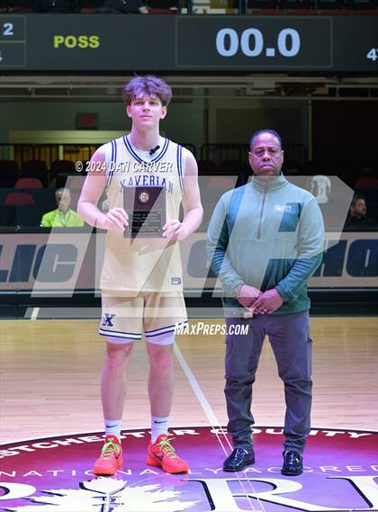 Thumbnail 1 in Scarsdale vs Xaverian (Public vs Catholic Hoops Showdown) photogallery.