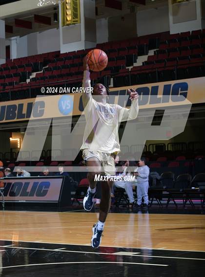 Thumbnail 1 in Scarsdale vs Xaverian (Public vs Catholic Hoops Showdown) photogallery.