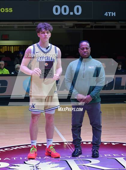 Thumbnail 2 in Scarsdale vs Xaverian (Public vs Catholic Hoops Showdown) photogallery.