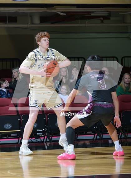 Thumbnail 1 in Scarsdale vs Xaverian (Public vs Catholic Hoops Showdown) photogallery.