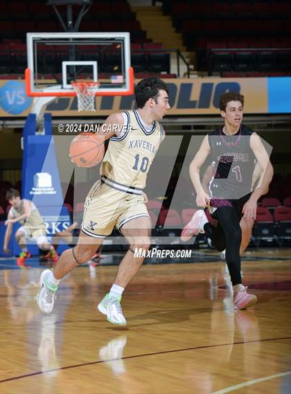 Thumbnail 3 in Scarsdale vs Xaverian (Public vs Catholic Hoops Showdown) photogallery.