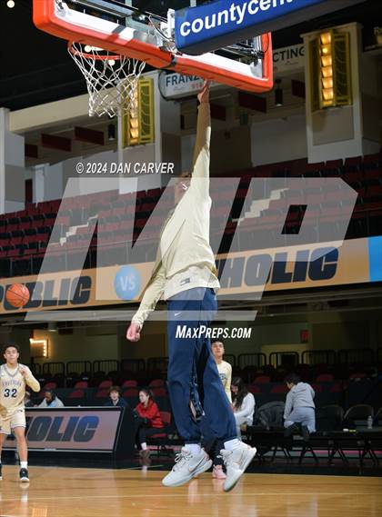 Thumbnail 3 in Scarsdale vs Xaverian (Public vs Catholic Hoops Showdown) photogallery.