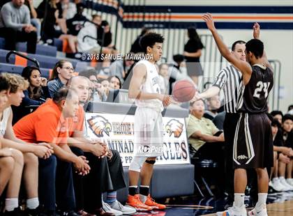 Thumbnail 1 in Kennedy vs Chaminade (4th Annual West Valley Thanksgiving Tip-Off Classic) photogallery.