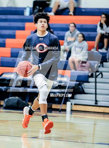Thumbnail 1 in Kennedy vs Chaminade (4th Annual West Valley Thanksgiving Tip-Off Classic) photogallery.