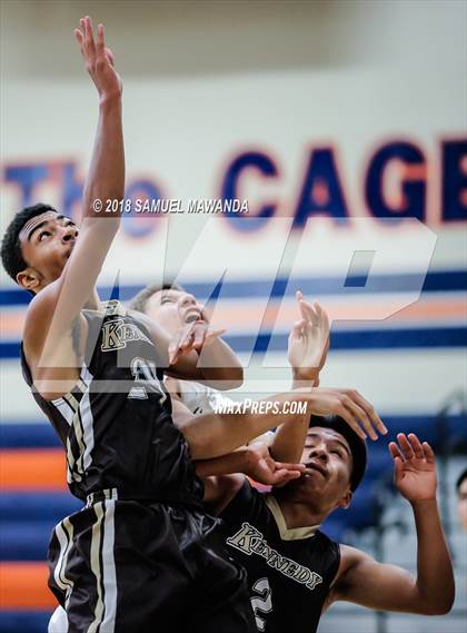 Thumbnail 3 in Kennedy vs Chaminade (4th Annual West Valley Thanksgiving Tip-Off Classic) photogallery.