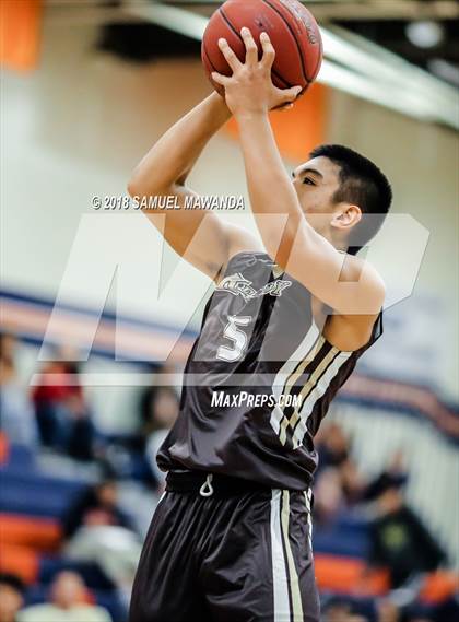 Thumbnail 3 in Kennedy vs Chaminade (4th Annual West Valley Thanksgiving Tip-Off Classic) photogallery.