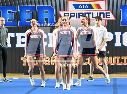 Thumbnail 2 in ALA - Queen Creek - Stunt Game Day Championships (AIA Division III) photogallery.