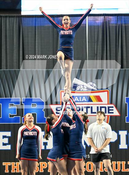 Thumbnail 3 in ALA - Queen Creek - Stunt Game Day Championships (AIA Division III) photogallery.
