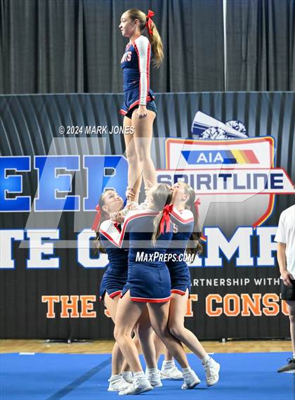 Thumbnail 3 in ALA - Queen Creek - Stunt Game Day Championships (AIA Division III) photogallery.