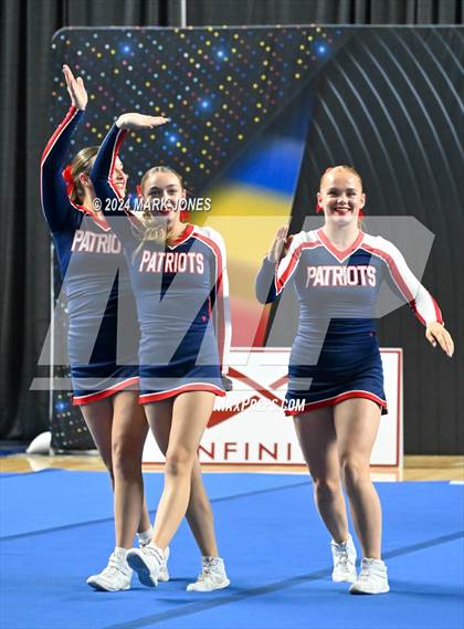 Thumbnail 2 in ALA - Queen Creek - Stunt Game Day Championships (AIA Division III) photogallery.