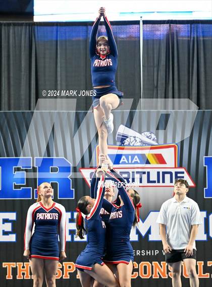 Thumbnail 1 in ALA - Queen Creek - Stunt Game Day Championships (AIA Division III) photogallery.