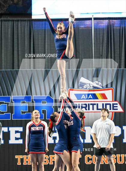 Thumbnail 1 in ALA - Queen Creek - Stunt Game Day Championships (AIA Division III) photogallery.