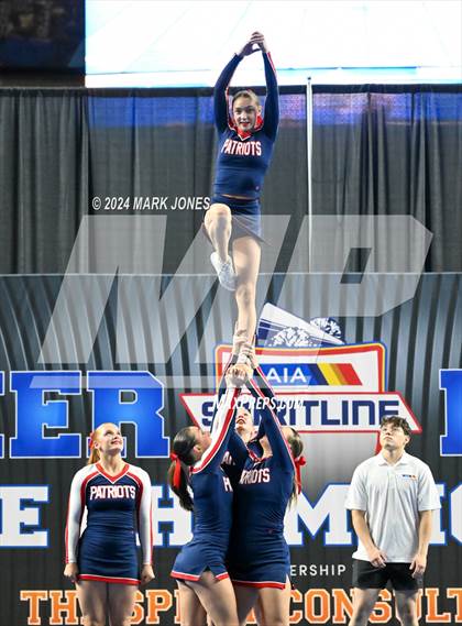 Thumbnail 2 in ALA - Queen Creek - Stunt Game Day Championships (AIA Division III) photogallery.