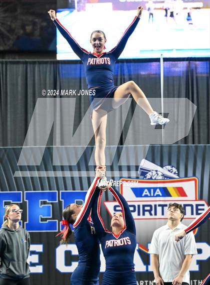 Thumbnail 2 in ALA - Queen Creek - Stunt Game Day Championships (AIA Division III) photogallery.