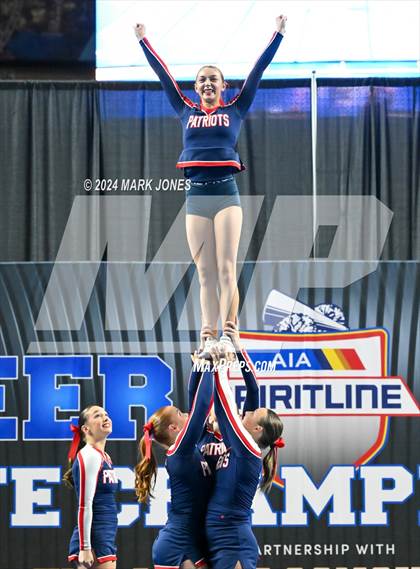 Thumbnail 2 in ALA - Queen Creek - Stunt Game Day Championships (AIA Division III) photogallery.