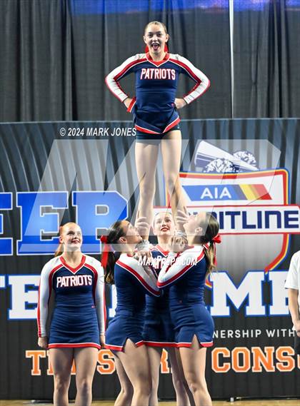 Thumbnail 2 in ALA - Queen Creek - Stunt Game Day Championships (AIA Division III) photogallery.