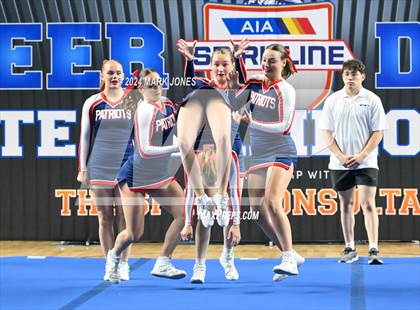 Thumbnail 2 in ALA - Queen Creek - Stunt Game Day Championships (AIA Division III) photogallery.