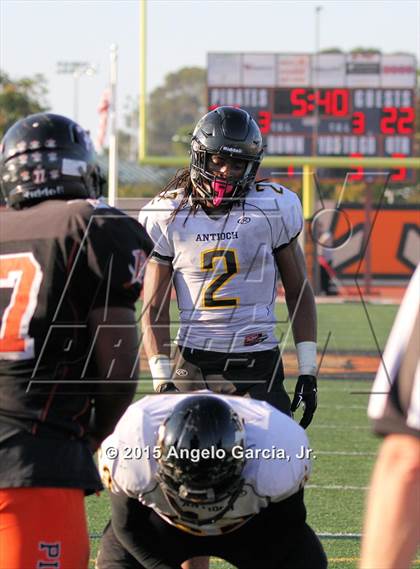 Thumbnail 1 in Antioch vs. Pittsburg (Big Little Game) photogallery.