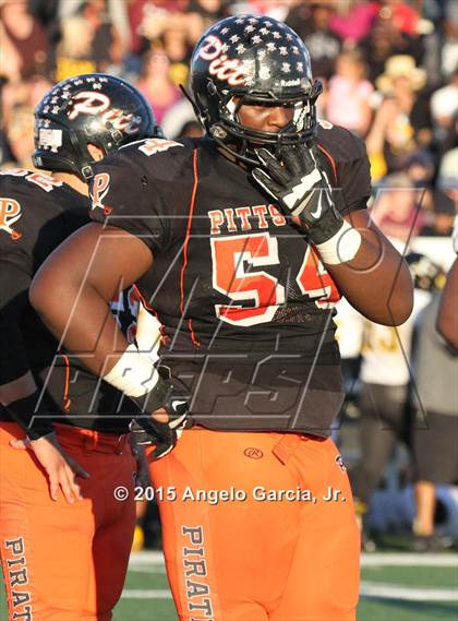 Thumbnail 2 in Antioch vs. Pittsburg (Big Little Game) photogallery.