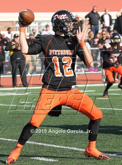 Thumbnail 1 in Antioch vs. Pittsburg (Big Little Game) photogallery.