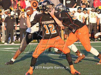 Thumbnail 1 in Antioch vs. Pittsburg (Big Little Game) photogallery.