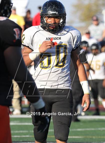 Thumbnail 3 in Antioch vs. Pittsburg (Big Little Game) photogallery.