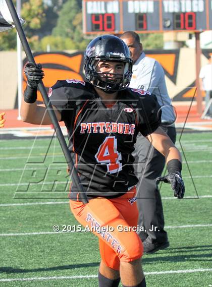 Thumbnail 2 in Antioch vs. Pittsburg (Big Little Game) photogallery.
