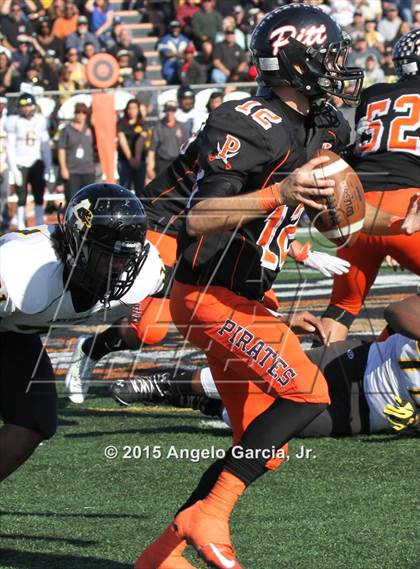 Thumbnail 1 in Antioch vs. Pittsburg (Big Little Game) photogallery.