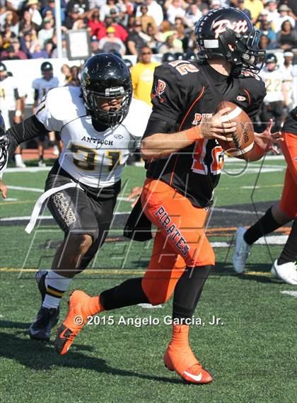 Thumbnail 3 in Antioch vs. Pittsburg (Big Little Game) photogallery.
